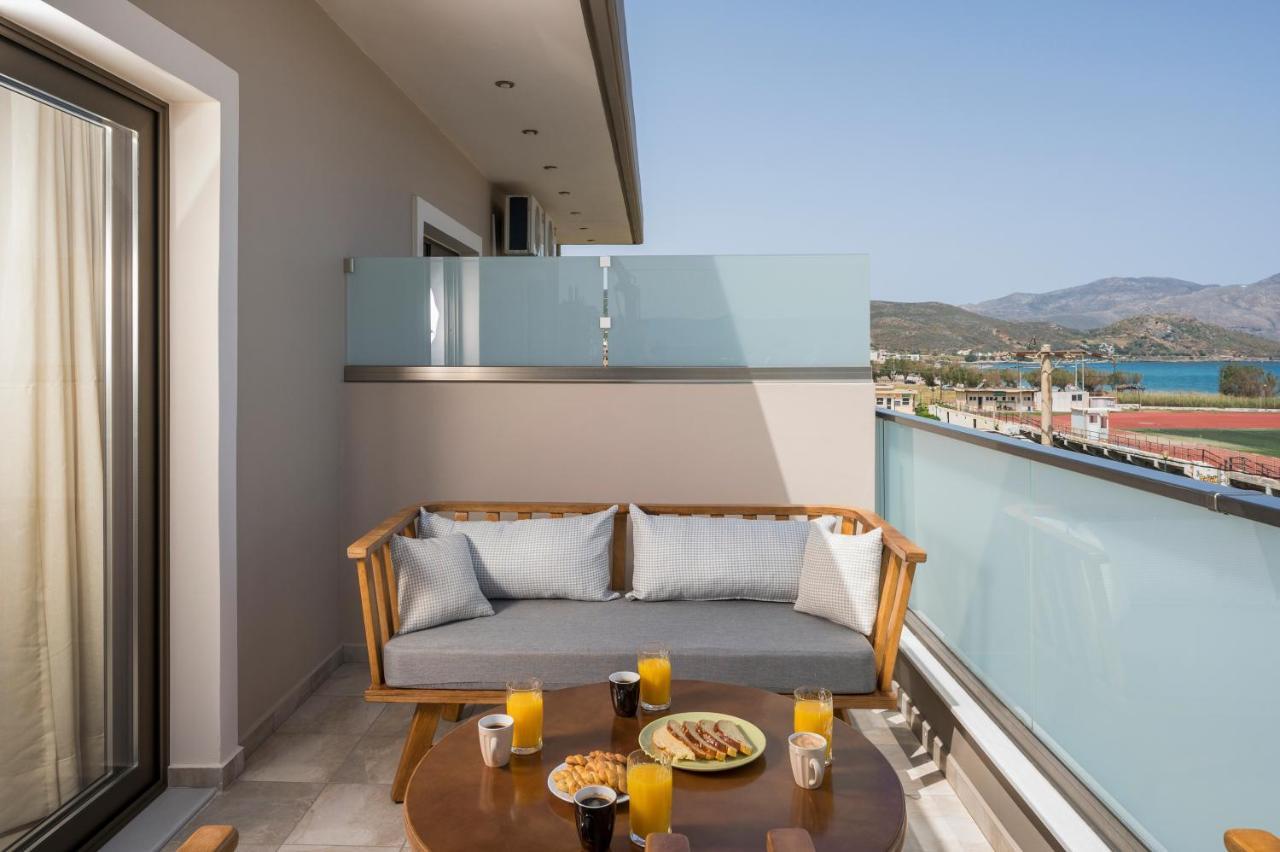 Indigo Blue Seaside Deluxe Apartments Kíssamos Exterior foto